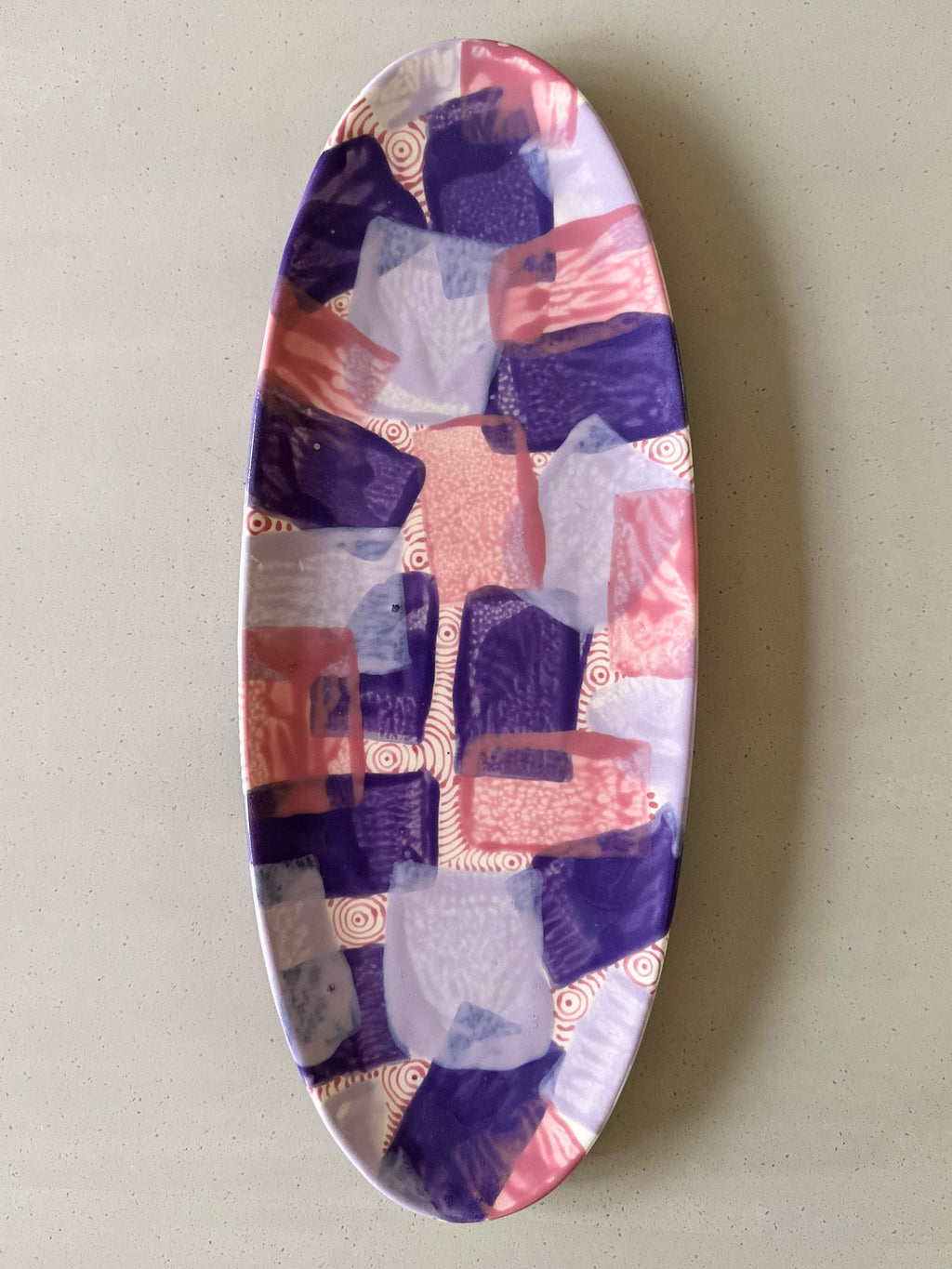 smudge - purple